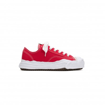 MAISON MIHARA YASUHIRO HANK OG SOLE CANVAS LOW TOP SNEAKER A05FW702